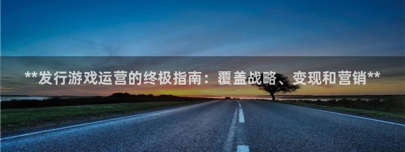蓝狮在线注册平台登录：**发行游戏运营的终极指南：覆盖战略、变现和营销**